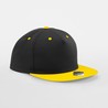 Cap - mod. B610c:Black, 100% cotton, Yellow, One Size